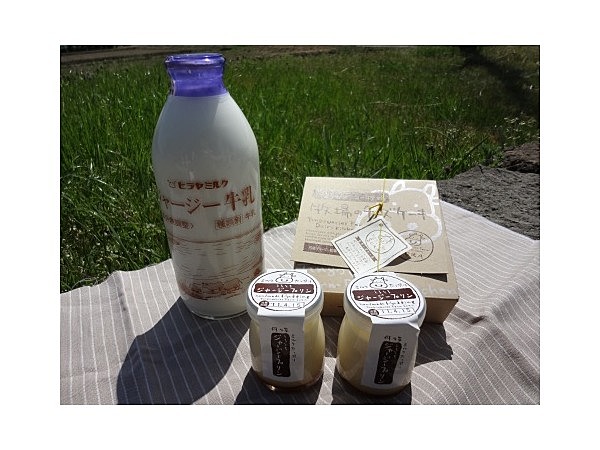 丹後ジャージー牧場の乳製品