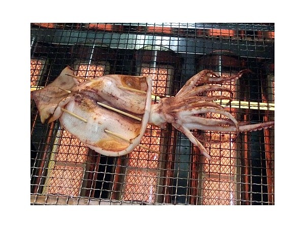 手作り生干しイカ