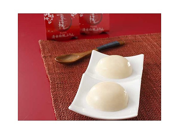 おかやま桃子　清水白桃ぷりん