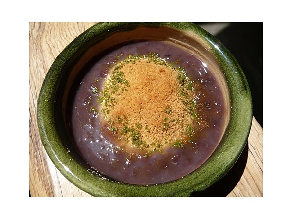 玉どうふ (古墳ぜんざい)