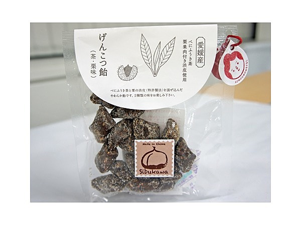 紅ふうき茶げんこつ飴