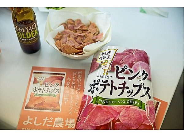 ピンクポテトチップス
