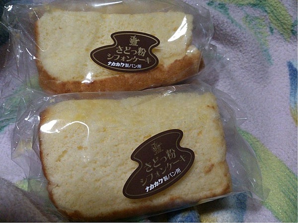 さどっ粉シフォンケーキ