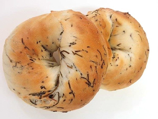 昆布ベーグル/昆布と黒豆ベーグル