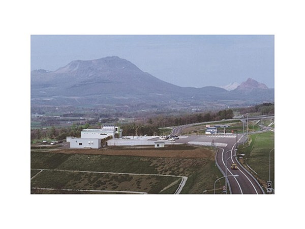 道央自動車道有珠山サービスエリア展望台