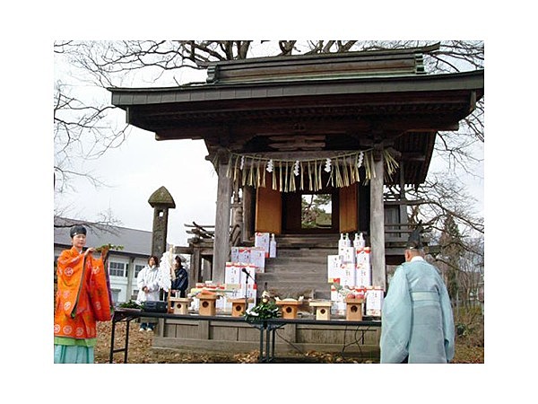 スキー神社日本一の宮