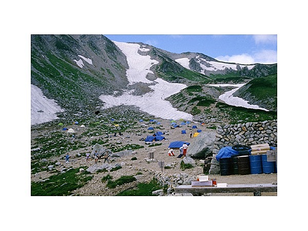 剱沢キャンプ場