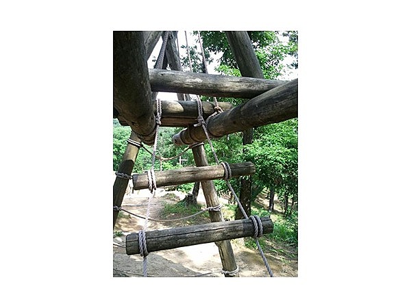 石川県森林公園　アスレチックコース