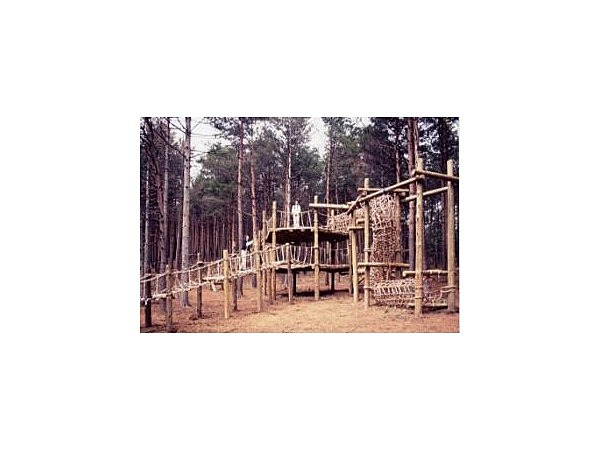 ながた自然公園フィールドアスレチックコース