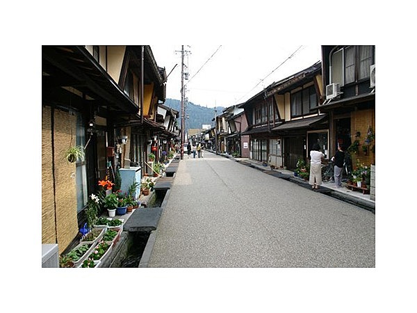 郡上八幡市街地一帯