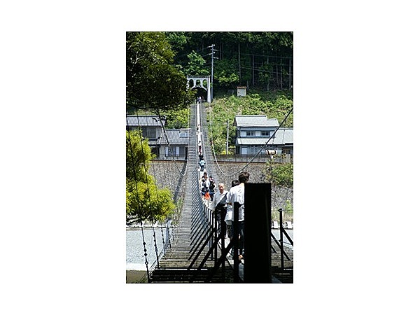 塩郷の吊り橋