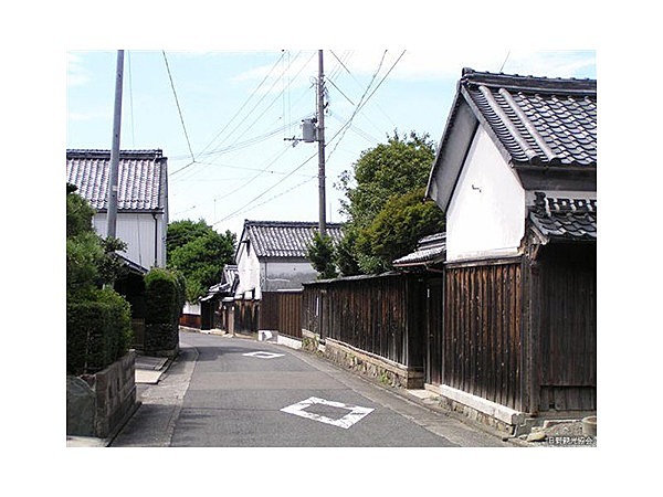 岡本町・南大窪町の町並み