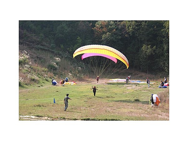 西京都パラグライダー練習場