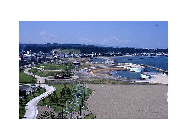 新設鰺ヶ沢海水浴場
