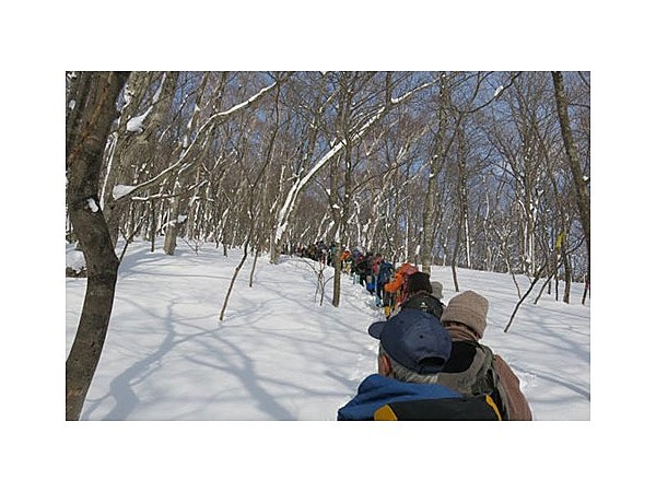 岩手山麓岩鷲ノ滝スノーハイク