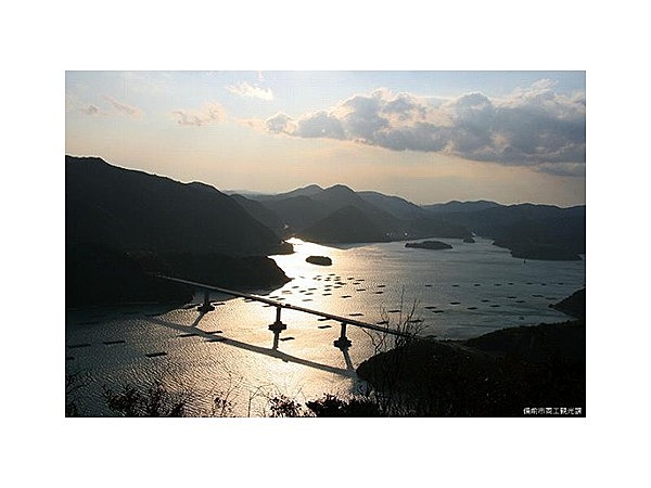 瀬戸内海国立公園夕立受山