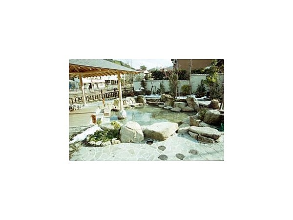 足湯(音信川河川公園)