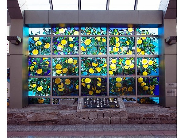 パブリックアート　蜜柑 ミカン みかん