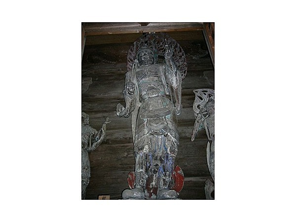 勝福寺跡荒茂毘沙門堂