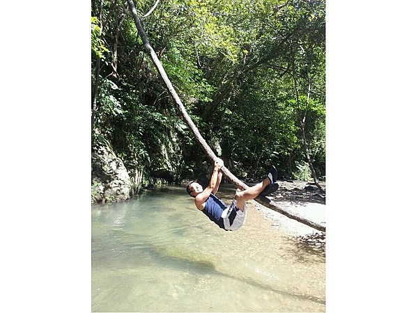 ター滝までの道のり