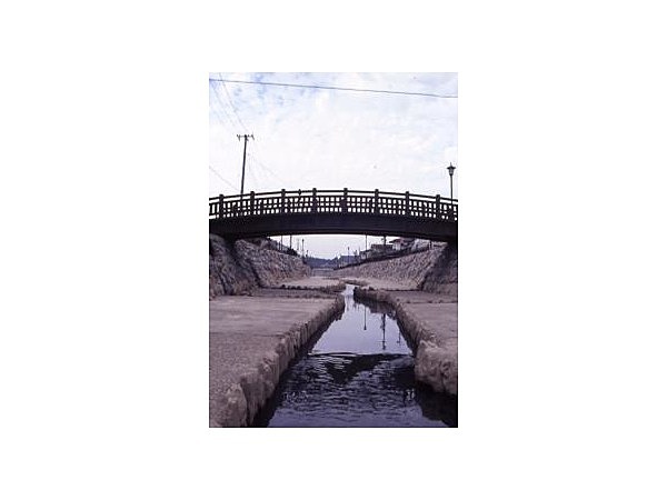 野田の玉川・おもわくの橋