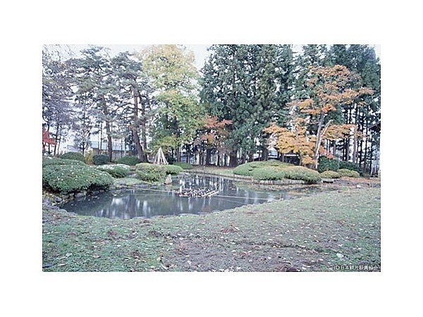 春日山林泉寺 庭園