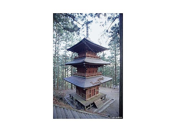 隠津島神社三重塔