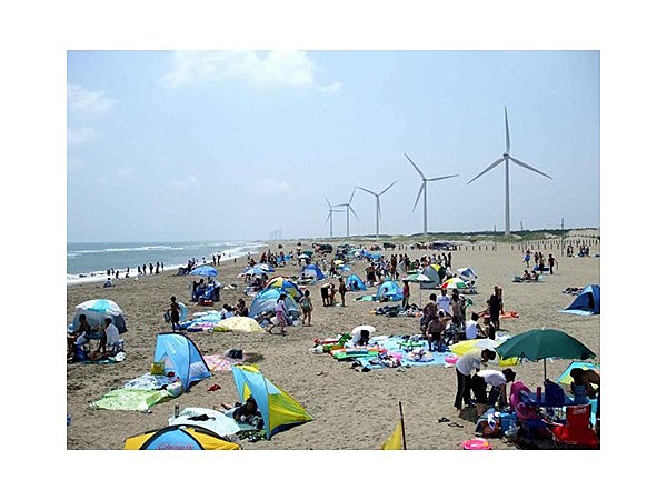 日川浜海水浴場