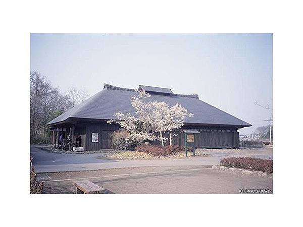 民俗資料館 夜明け前