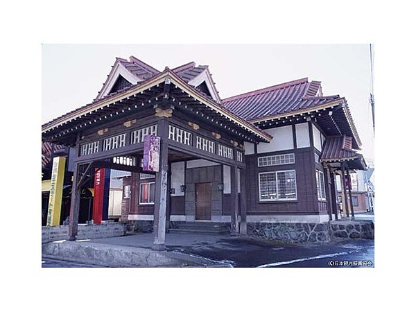 旧草軽電鉄北軽井沢駅舎