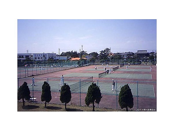九十九里自然公園白子集団施設テニスコート