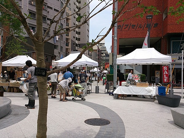 さかさ川通り(大田区蒲田5丁目21番~30番)